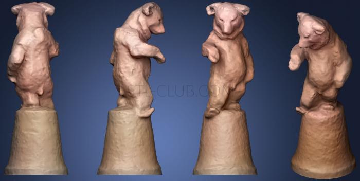 3D model Seisova karhu (STL)